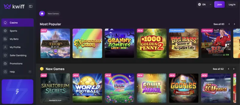 Kwiff casino